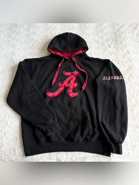 Vintage University of Alabama Sweatshirt Hoodie Mens Medium Roll Crimson Tide